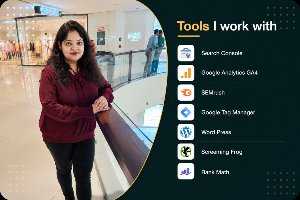 SEO tools i worked with